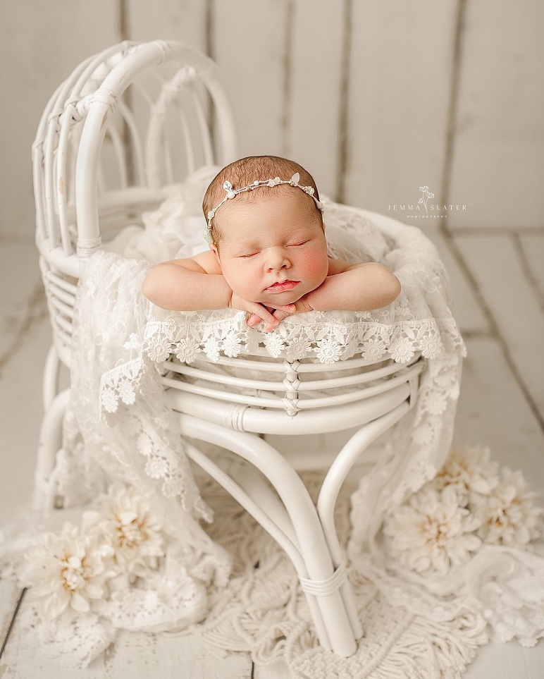 Newborn baby being weighed in a hospital available as Framed Prints,  Photos, Wall Art and Photo Gifts